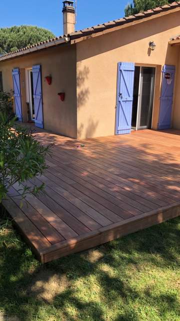 Création de terrasse en bois sur-mesure